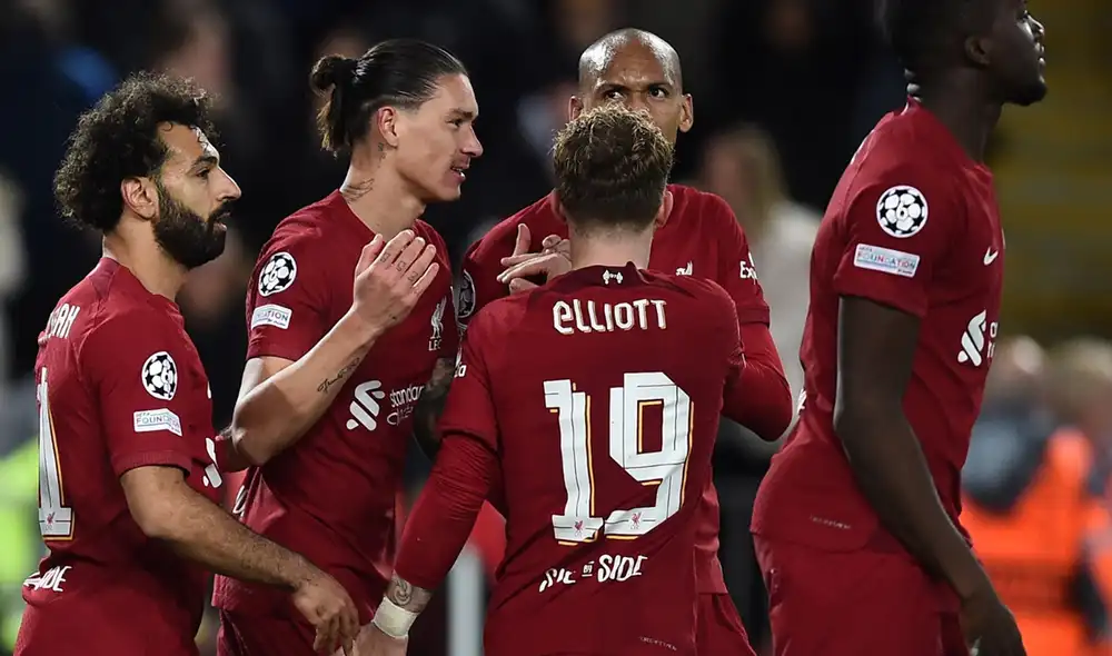 Liverpool terminó como segundo del Grupo A en la Champions League 2022-23. Foto: EFE