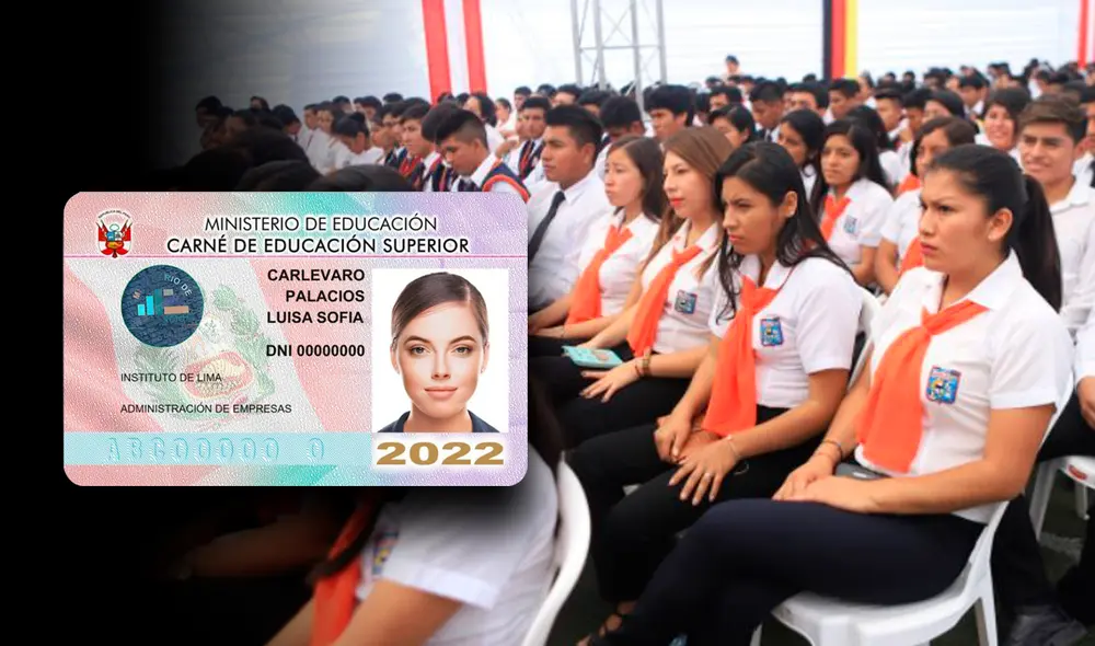 Carné para estudiantes de institutos y escuelas de educación superior vence el 31 de diciembre de 2022. Foto: composición de Fabrizio Oviedo/LR/Minedu/Clinton Medina/La República