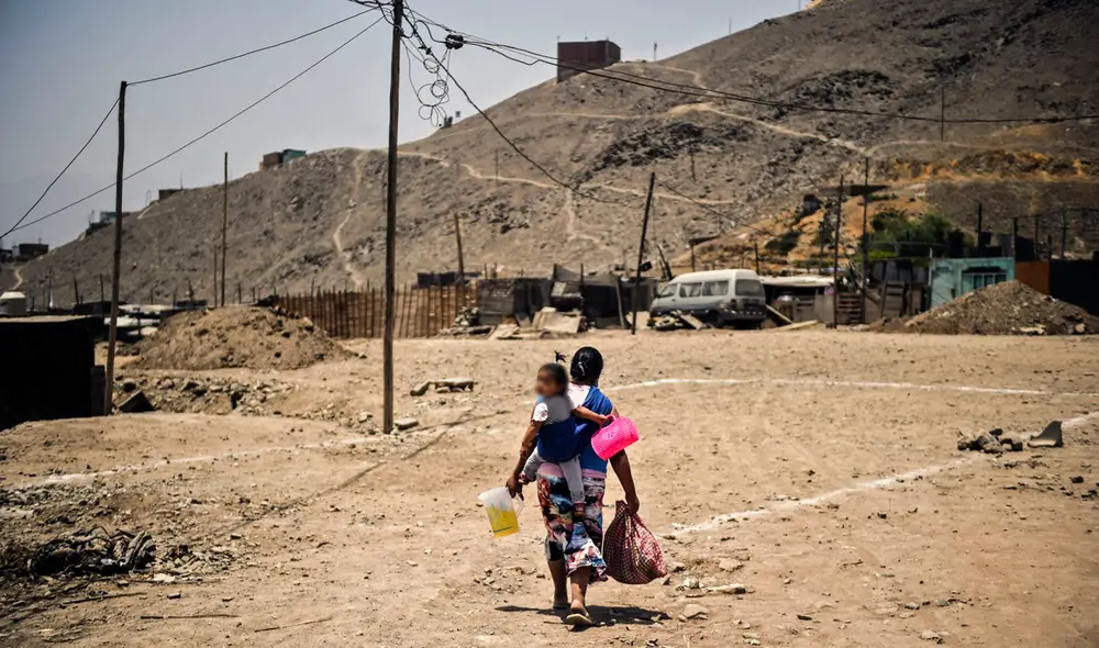 La pobreza es un factor relevante para la prevalencia de la anemia infantil. Foto: Archivo LR