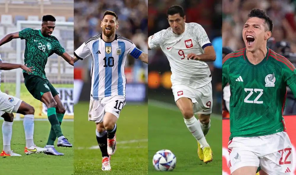 El Grupo C es uno de los más interesante de la Copa del Mundo a jugarse en el país asiático. Foto: Composición AFP El Grupo C es uno de los más interesante de la Copa del Mundo a jugarse en el país asiático. Foto: Composición AFP