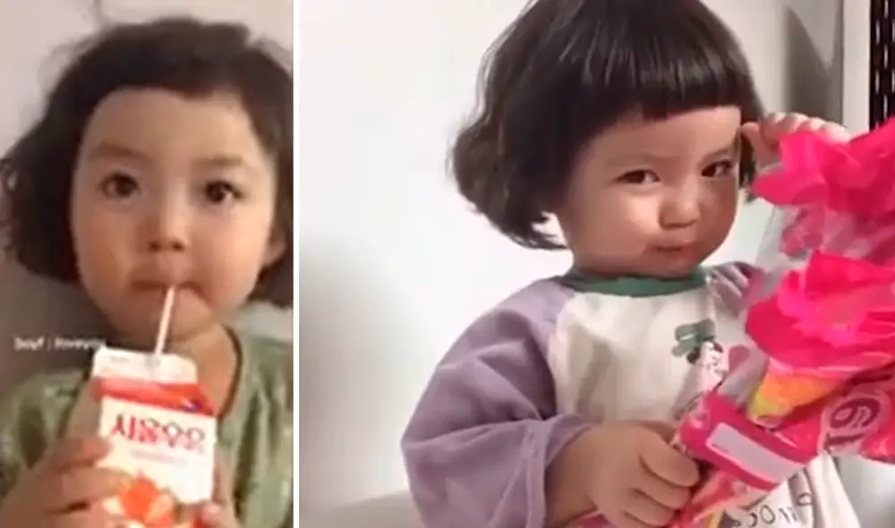 La pequeña ya cuenta con más de 1,4 millones de seguidores en redes sociales. Foto: composición LR/captura de TikTok/@Biecantik