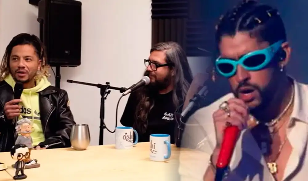 Integrantes de Tourista señalaron su poco gusto con el reguetón sin imaginar que años después serían teloneros de Bad Bunny. Foto: composición de Fabrizio Oviedo