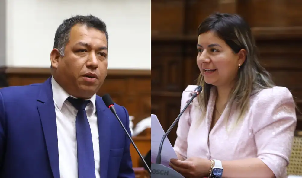 Espinoza llamó "tendera" a Ramírez tras recordarle que es sindicado como uno de Los Niños. Foto: Congreso Espinoza llamó "tendera" a Ramírez tras recordarle que es sindicado como uno de Los Niños. Foto: Congreso