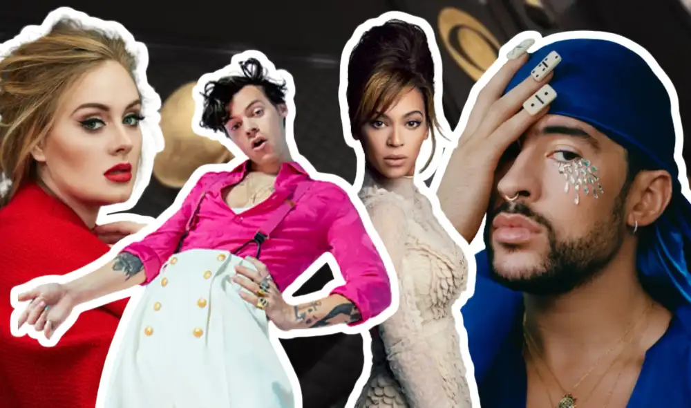 Los Grammys 2023 se entregarán el 5 de febrero. Foto: composición LR/Allure/BBC/Instagram