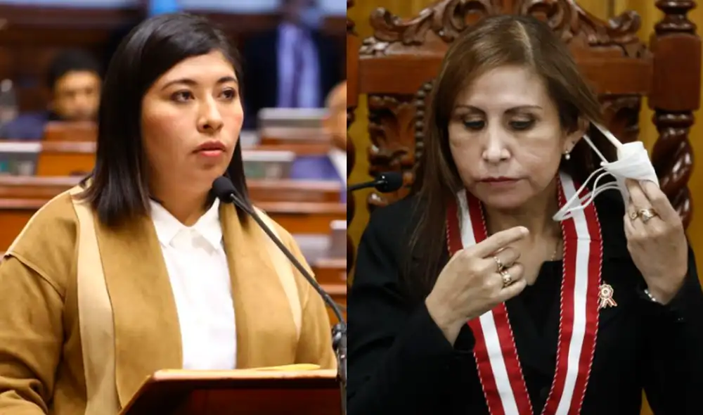 Betssy Chávez enfrenta a Patricia Benavides luego del anuncio de una investigación preliminar en su contra. Foto: Congreso/composición LR Betssy Chávez enfrenta a Patricia Benavides luego del anuncio de una investigación preliminar en su contra. Foto: Congreso/composición LR