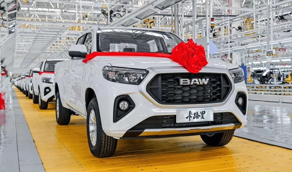 BAW Calorie, la camioneta pickup que cuesta menos de 8.500 dólares. Foto: Car News China BAW Calorie, la camioneta pickup que cuesta menos de 8.500 dólares. Foto: Car News China