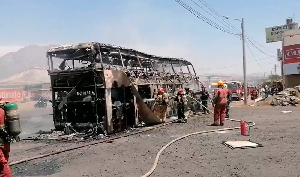 Se conoció que el bus salió de Tumbes, con trasbordo en Chiclayo, hacia Lima. Foto: captura video/SolTV