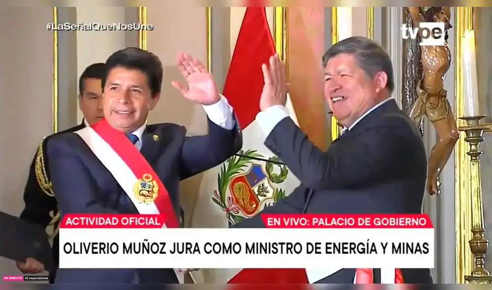 Olivero Muñoz es el nuevo titular deFoto: captura Tv Perú