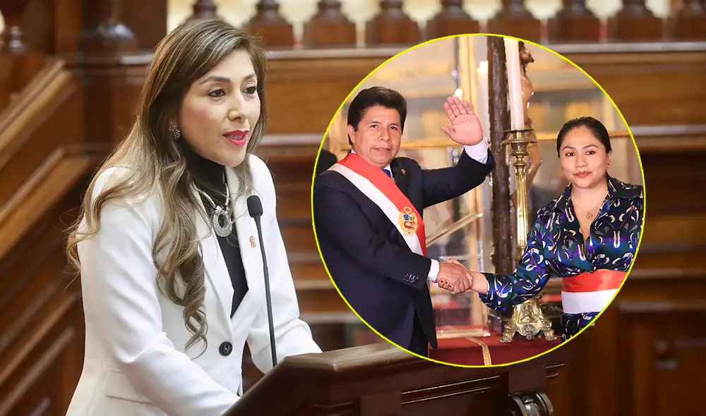 Pedro Castillo tomó juramento a Heidy Juárez como la nueva ministra de Cultura. Foto: Congreso / Presidencia Pedro Castillo tomó juramento a Heidy Juárez como la nueva ministra de Cultura. Foto: Congreso / Presidencia