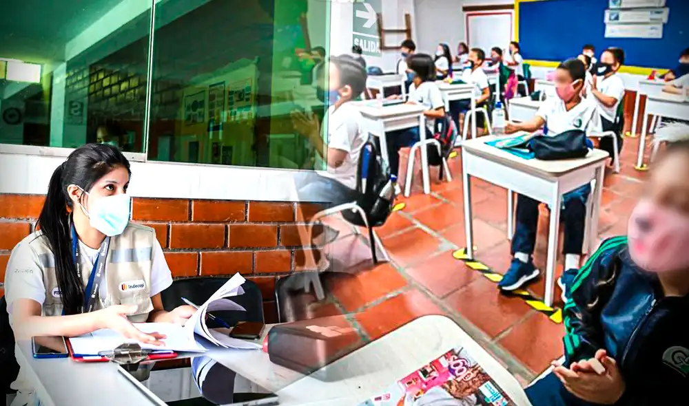 Entre noviembre de 2018 y octubre de 2022, Indecopi impuso un total de 1.806 sanciones distribuidas en 641 colegios privados. Foto: Composición Gerson Cardoso/LaRepública