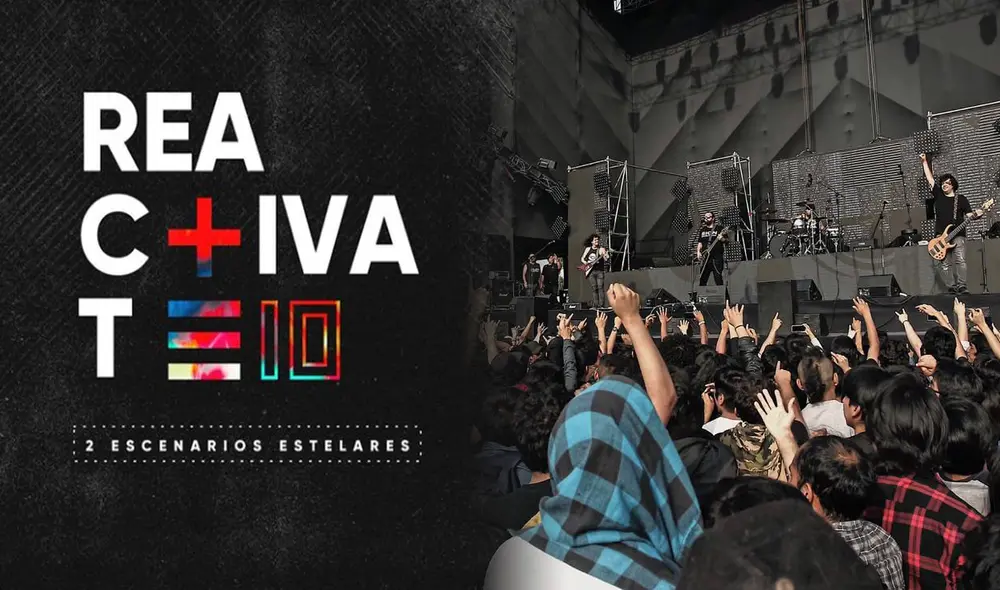 Entérate de todos los detalles sobre la décima edición de Reactívate. Foto: Instagram/composición LR