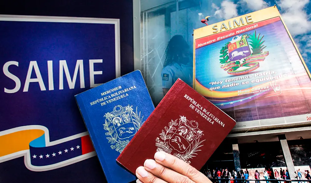 En esta nota te explicamos cómo funciona el Saime, organismo venezolano encargado de la emisión de los pasaportes y cuál es su horario de atención presencial. Foto: composición de Fabrizio Oviedo/ El Pitazo En esta nota te explicamos cómo funciona el Saime, organismo venezolano encargado de la emisión de los pasaportes y cuál es su horario de atención presencial. Foto: composición de Fabrizio Oviedo/ El Pitazo