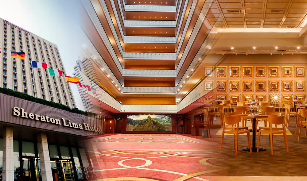 El hotel Sheraton de Lima fue inaugurado en la década del 70 y cuenta con su propio restaurante denominado Mariva. Foto: composición LR/hotel Sheraton/Cumbra