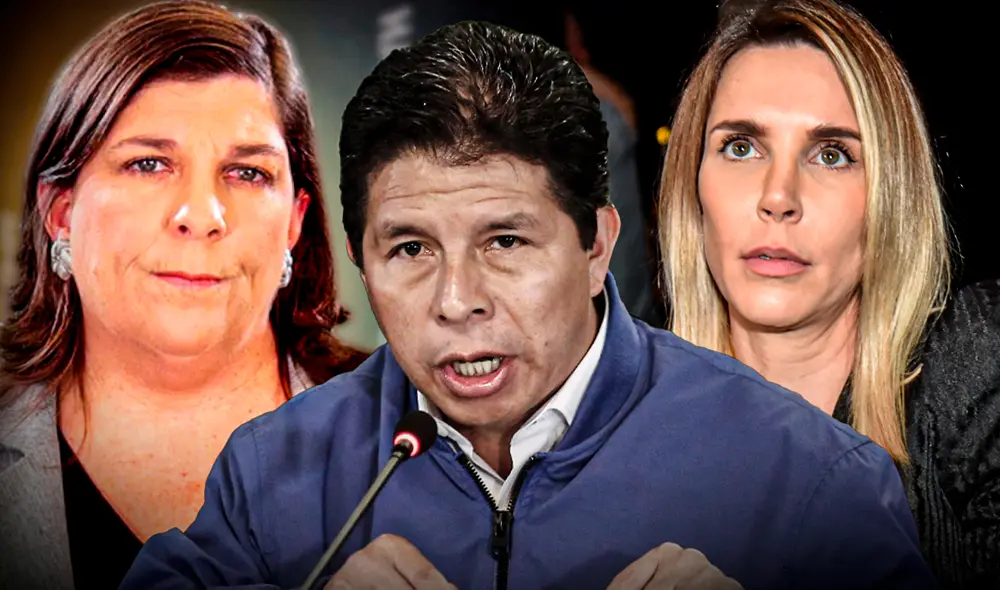 Periodistas asombrados ante la decisión de Pedro Castillo de disolver el Congreso. Foto: composición La República / Gerson Cardoso