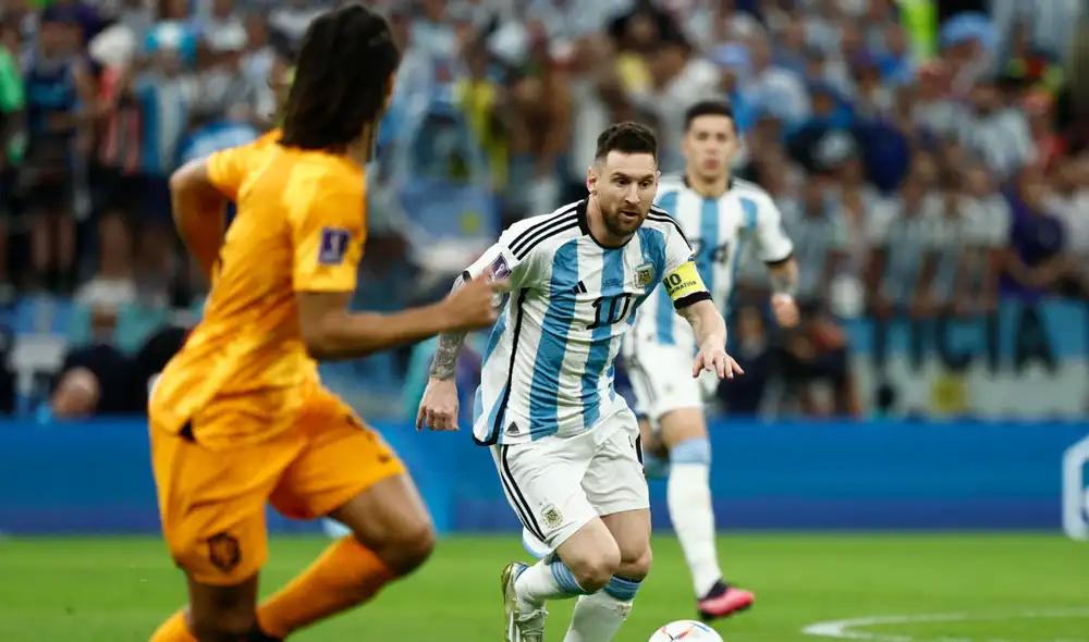 Argentina enfrentó a Países Bajos en el Estadio Lusail por los octavos de final del Mundial Qatar 2022. Foto: EFE