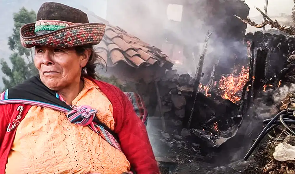 El incendio dejó 3 heridos y tres fallecidos, así como a 160 familias afectadas. Foto: composición LR/ captura de Facebook/ Municipalidad Distrital de Chuschi/ Asociación Bartolomé Aripaylla (ABA - Ayacucho)
