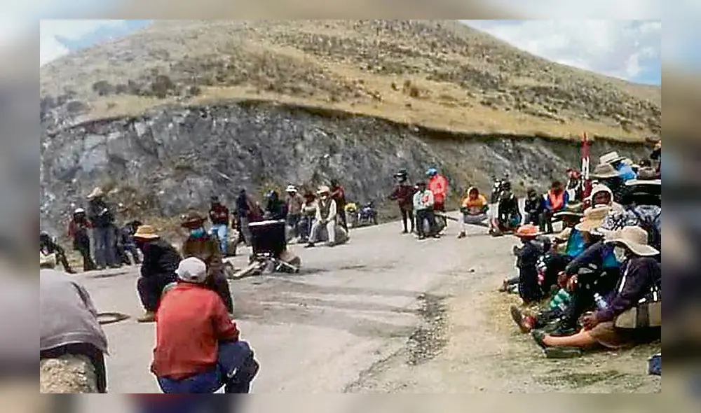 Corredor minero permanece bloqueado en las últimas semanas.