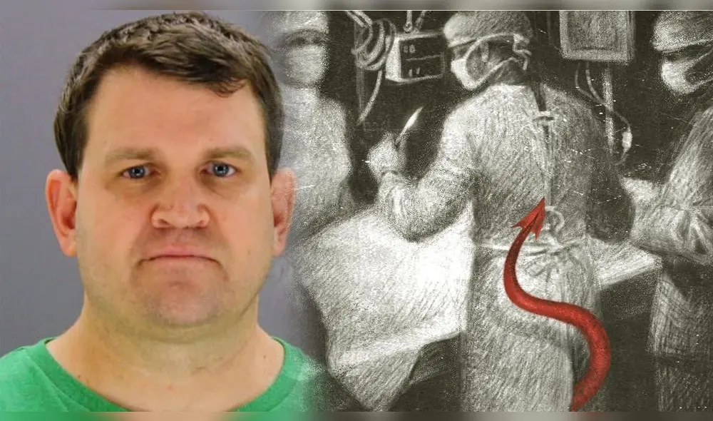 Christopher Duntsch mutilaba, hería y hasta asesinó a sus pacientes. Foto: LR composición/Dallas County Sheriffs Department/DMagazine