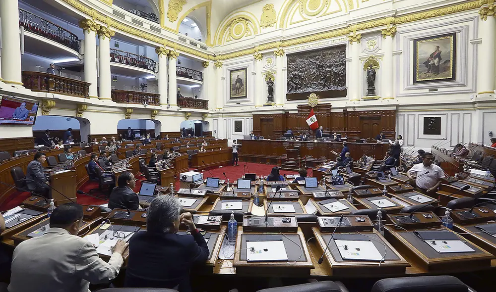 En sus manos. El Pleno del Congreso tiene la última palabra para que se concrete lo que se considera una salida a la crisis política actual: que se vayan todos. Foto: difusión En sus manos. El Pleno del Congreso tiene la última palabra para que se concrete lo que se considera una salida a la crisis política actual: que se vayan todos. Foto: difusión