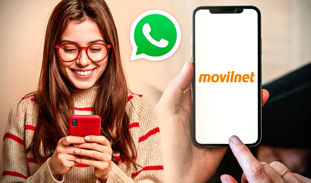 Movilnet te ofrece la opción de consultar tu saldo por el canal de atención virtual de WhatsApp. Foto: composición de Gerson Cardoso/LR/Freepik/WhatsApp/Rawpixel