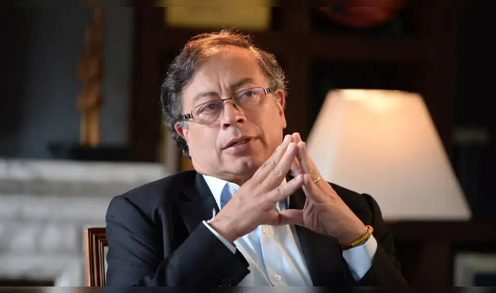 El presidente de Colombia cuestionó la represión de la PNP en las protestas que se registran en el país. Foto: Noticiero 90 Minutos