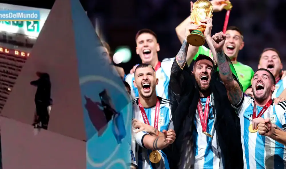 Lionel Messi consiguió su primera Copa del Mundo. Foto: composición de LR/AFP Lionel Messi consiguió su primera Copa del Mundo. Foto: composición de LR/AFP