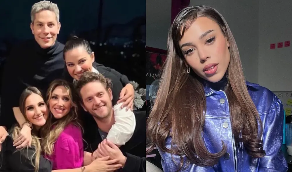 Danna Paola se mostró muy contenta por el reencuentro de RBD. Foto: composición LR/RBD/Danna Paola/Instagram