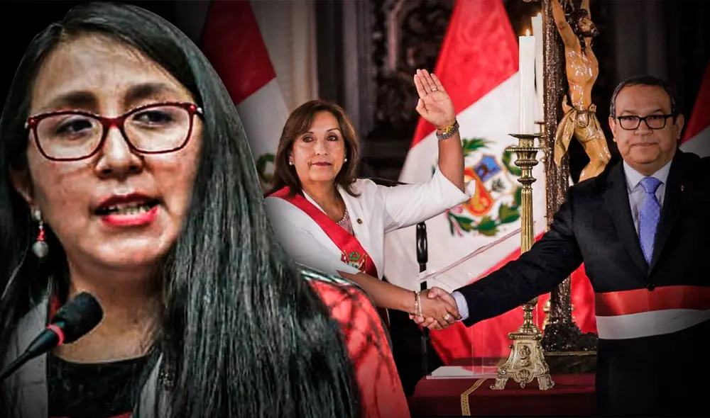 Ruth Luque exigió celeridad a las investigaciones sobre muertes en medio de protestas. Foto: composición Fabrizio Oviedo /La República