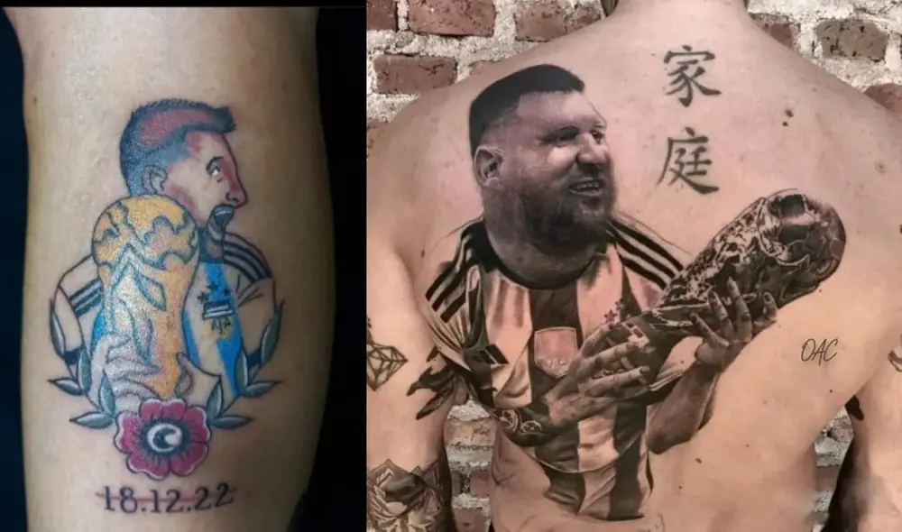 Seguidores de la Albiceleste vienen no conocen límites en sus festejos por el título mundial. Foto: composición LR / Twitter