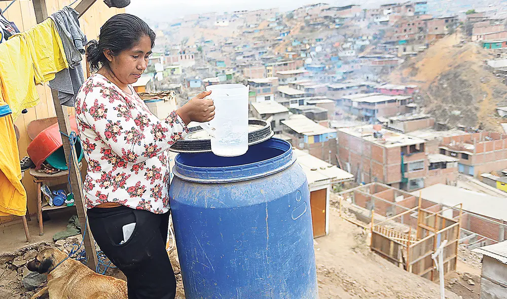 Vulnerabilidad. Alta inflación y menor crecimiento impiden que la pobreza se reduzca. Foto: difusión