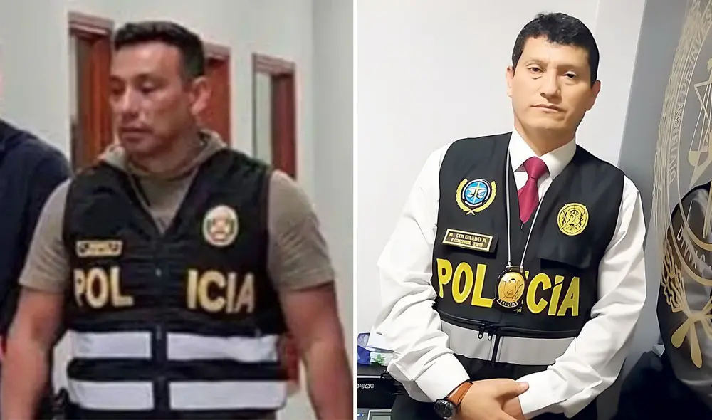 La salida del mayor PNP David Medina Guillén (derecha) impactará en el Equipo Especial que coordina el coronel PNP Harvey Colchado (izquierda). Foto: composición LR La salida del mayor PNP David Medina Guillén (derecha) impactará en el Equipo Especial que coordina el coronel PNP Harvey Colchado (izquierda). Foto: composición LR