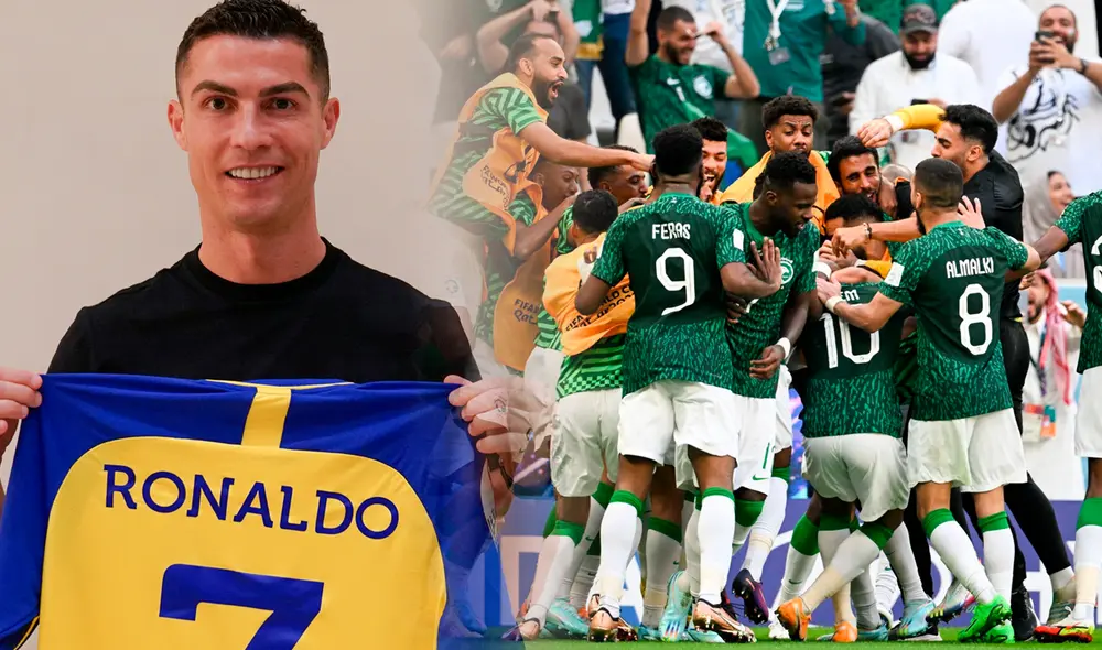 Cristiano Ronaldo jugará con varios mundialistas en Al-Nassr de Arabia Saudita. Foto: composición de Fabrizio Oviedo/La República/Al-Nassr/FIFA