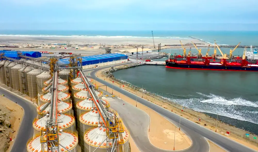 Mejoras. Terminal portuario de Salaverry con tecnología. Foto: Proinversión Mejoras. Terminal portuario de Salaverry con tecnología. Foto: Proinversión