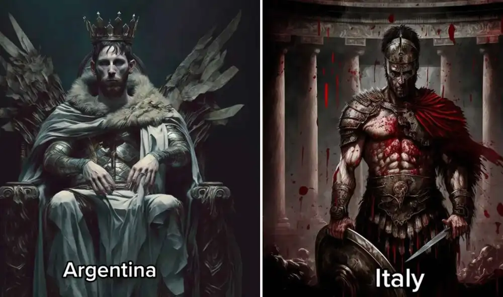 La usuaria @CrytoTea se volvió sensación en Twitter al mostrar a los países como si fueran villanos. Foto: composición LR/captura de TikTok/@CrytoTea