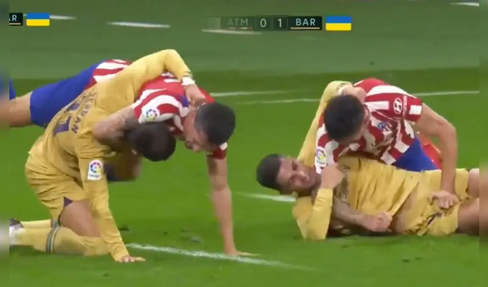 FC Barcelona se impuso ante el Atlético Madrid y se ubica como único líder de LaLiga Santander. Foto: composición LR/ESPN