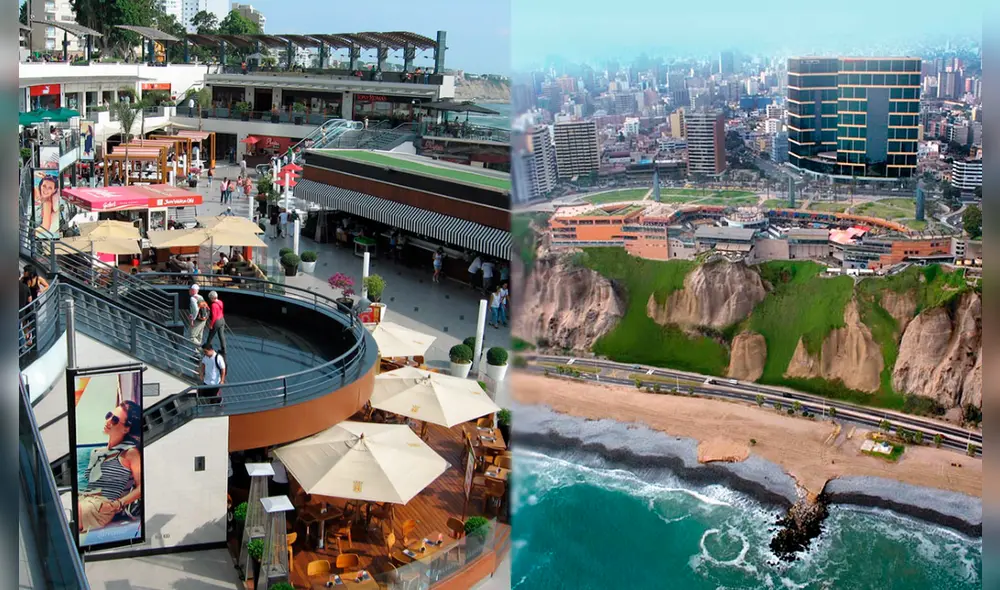 Larcomar es el centro comercial más popular de Perú y cuenta con más de 70 tiendas en la actualidad. Foto: composición LR/ Flickr