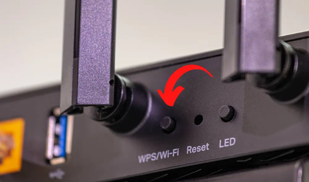 El botón WPS está presente en varios routers modernos. Foto: Romams.es