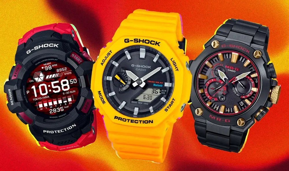 Los relojes G-shock de Casio son muy populares por su durabilidad. Foto: British GQ
