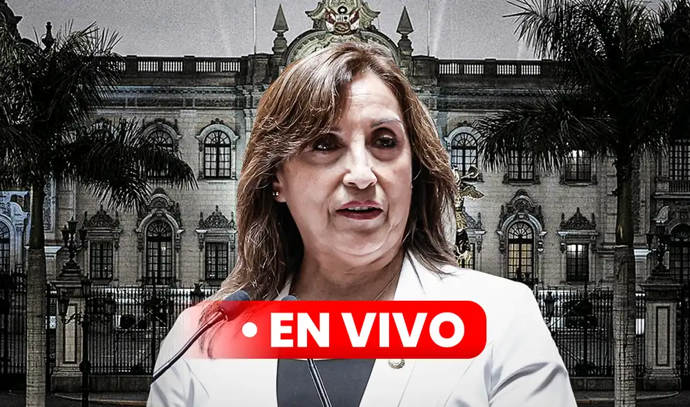 Pronunciamiento de la presidenta Dina Boluarte iniciará a las 12.00 p.m. Foto: composición LR
