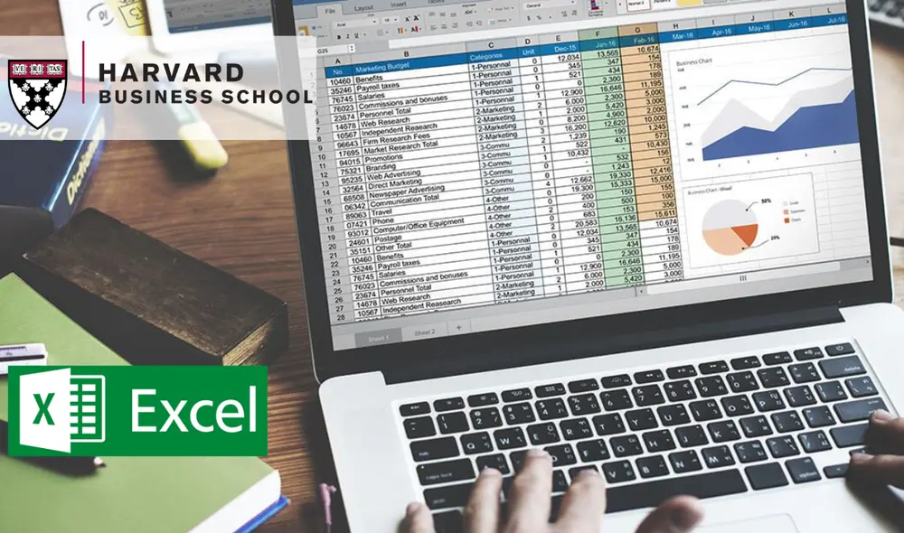 Excel es un programa bastante útil para los estudiantes de contabilidad. Foto: composición La República/ComputerHoy/Harvard