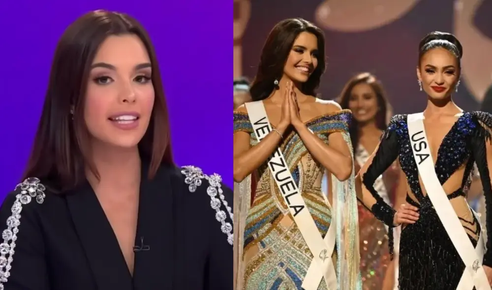 Amanda Dudamel explica cómo vivió los momentos en que se reveló la ganadora del Miss Universo. Foto: composición LR/difusión