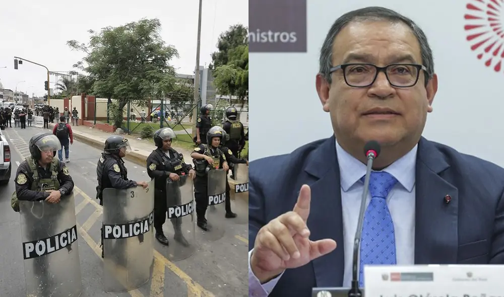 El premier Otárola, rechazó los actos vandálicos y el "cobro de cupos" por parte de los manifestantes para dejar pasar a los autos en las carreteras. Foto: PCM/composición LR El premier Otárola, rechazó los actos vandálicos y el "cobro de cupos" por parte de los manifestantes para dejar pasar a los autos en las carreteras. Foto: PCM/composición LR