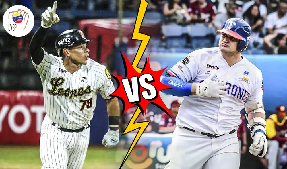 Repasa el calendario de la final de la LVBP. ¡No te pierdas de los juegos entre los Leones del Caracas vs. Tiburones de La Guaira! Foto: composición LR/LVBP/Leones del Caracas/difusión/Tiburones de La Guaira