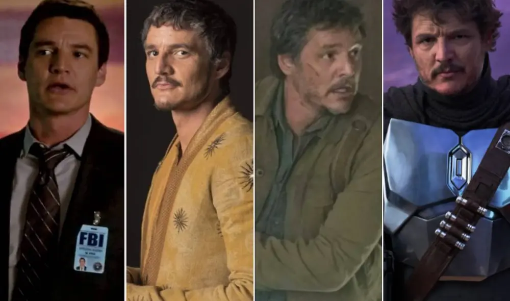 Pedro Pascal a interpretado a diferentes personajes para series de televisión disponibles en casi todas las plataformas de streaming. Foto: Netflix, Amazon Prime Video, HBO Max, Disney+, Paramount+ Pedro Pascal a interpretado a diferentes personajes para series de televisión disponibles en casi todas las plataformas de streaming. Foto: Netflix, Amazon Prime Video, HBO Max, Disney+, Paramount+