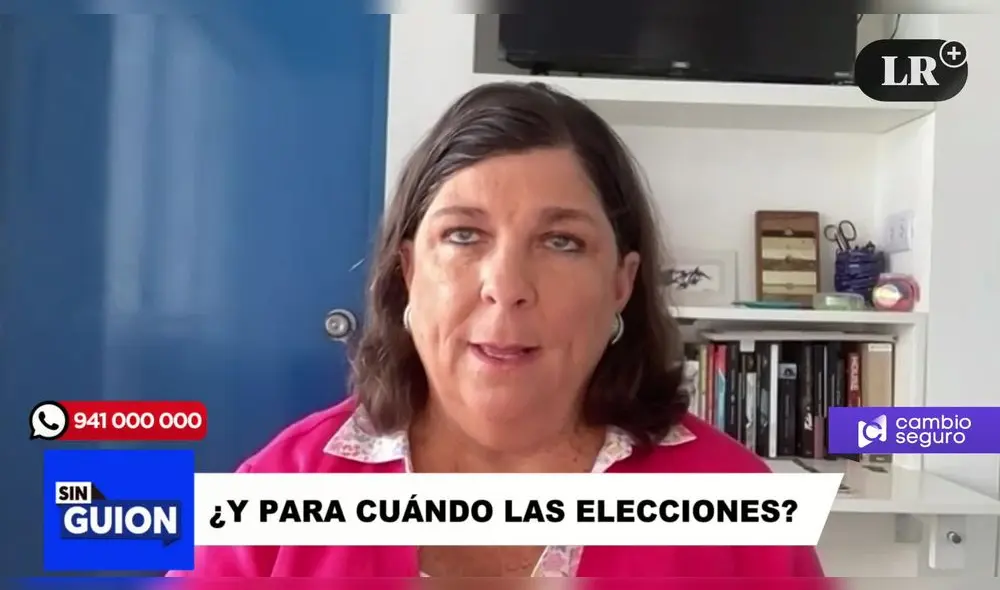 Rosa María Palacios en Sin Guion. Foto: LR+