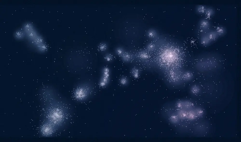 El supercúmulo galáctico ha sido nombrado King Ghidorah, un monstruo ficticio del cine japonés. Foto: referencial / Devian Art El supercúmulo galáctico ha sido nombrado King Ghidorah, un monstruo ficticio del cine japonés. Foto: referencial / Devian Art