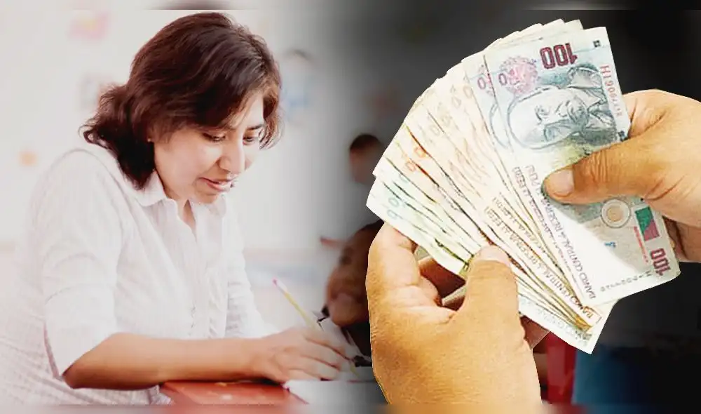 Bono docente 2023: más de 400.000 maestros contratados recibirán 950 soles. Foto: composición LR/Minedu/LR/archivo Bono docente 2023: más de 400.000 maestros contratados recibirán 950 soles. Foto: composición LR/Minedu/LR/archivo