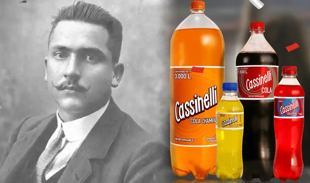 Gaseosas Cassinelli se fundó en 1915. Conoce su historia. Foto: Composición LR/captura de YouTube/Facebook/Gaseosas Cassinelli