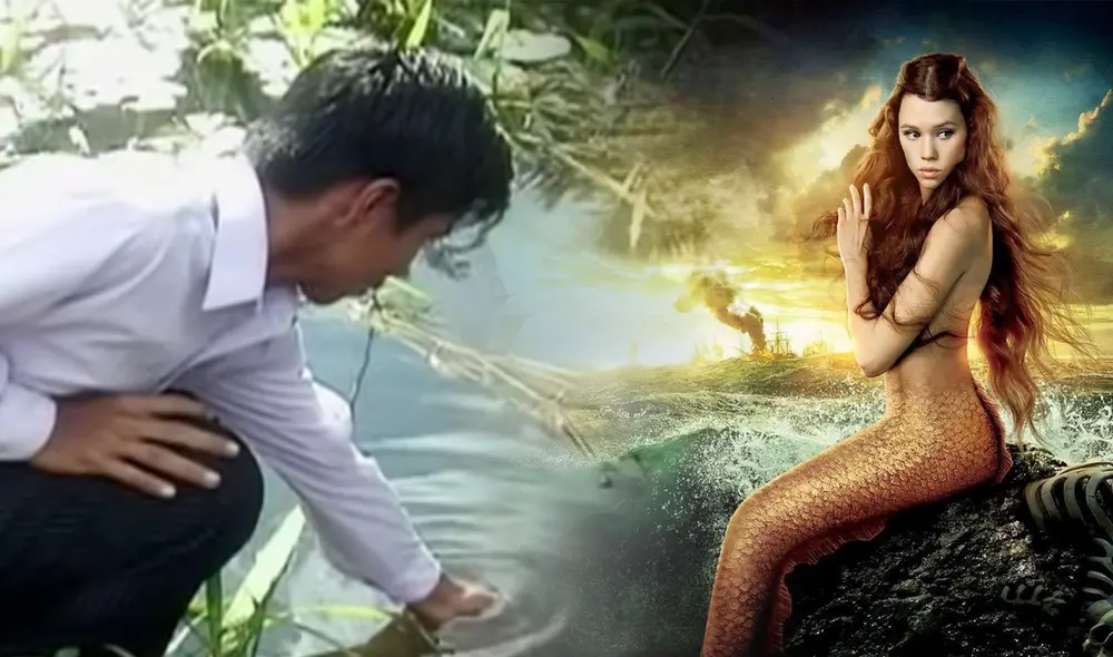 Joven de Pucallpa asegura haber sido encantado por una sirena. Foto: composición La República/Día D/mitología clásica romana Joven de Pucallpa asegura haber sido encantado por una sirena. Foto: composición La República/Día D/mitología clásica romana