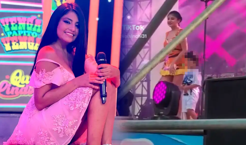 Nickol Sinchi y su hijo en tierno momento compartido a través de sus redes. Foto: captura/TikTok/Nickol Sinchi/Instagram